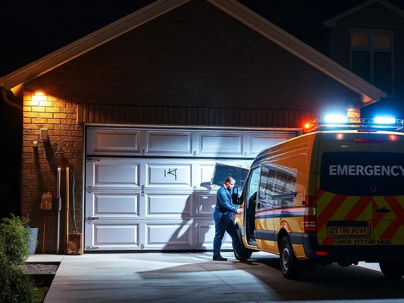 Emergency service for residential garage doors
