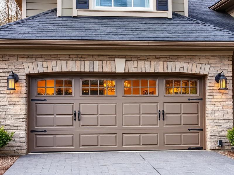Installation service for residential garage doors