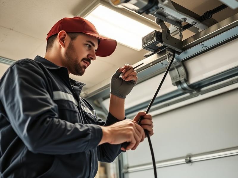 Repair service for residential garage doors